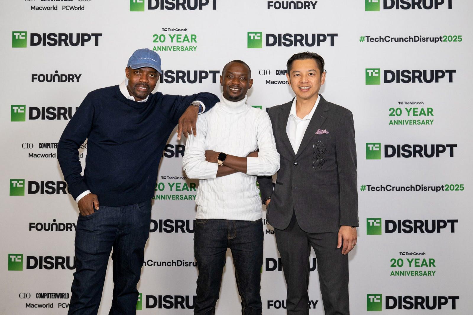 The Introd team at TechCrunch Disrupt
